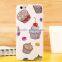 Color painting retro flower case cover, back cover case for iPhone 6