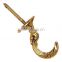 Designer Mounted Brass Hook For Hanging Clothes and other useful things
