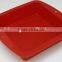 Heat-resistant microwave silicone cake pan/square shape cake mould