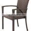Foshan factory made garden used outdoor wicker rattan dining chair
