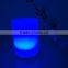 Environmental protection PE warm RGB light plastic waterproof LED table lamp/lantern