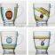 6oz 8oz 10oz 12oz Caffe Latte Espresso Cappuccino color printing glass coffee mug