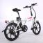 20 inch CE electric bicycle aluminum alloy suspension fork folding electric bike with one-piece aluminum alloy wheel
