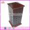 2017 Wholesale cheap flat roof wooden incense holder for sale W02A260