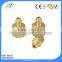 Brass pipe connector