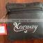 Norwegian Black Shopping Bag Foldable into a Zipper Pouch, Reusable shopping bags