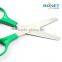 S71030 4-3/4" diverse stainless steel colorful paper cutting student scissor set