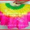 Colorful and promotional plastic belly fan