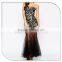 Hup Classy Evening Dress Sexy Sweetheart Porn Dress 2016 Long Evening Fish Cut Lace Dress With Tulle Bottom