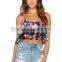 Sexy tank top women short mini cheerleading crop tops