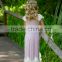 Flower Girl Dress Vintage Boho Dress Junior Twirling Bridesmaid Dress