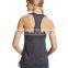 Custom 2017 Slim fit nylon/Lycra women soft fitness yoga wear/tank top