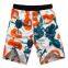 100%cotton full printed beach shorts