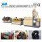 pp pe pvc single wall corrugated pipe extrusion line