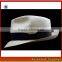 TAM16/Cheap custom panama hat for women man black band decor panama hat fedora hat wholesale
