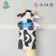 News cute soft milk cow children hand puppet toy for promotion