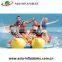 Water Toys Crazy Giant Inflatable Water Park Flying Banana Boat Fly Fish Towables