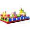 HI Good Quality Inflatable Commercial Fun City/outdoor Rent Amusement Park/children Inflatable Play Zone