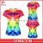 2017 Creat Your Own Mixed Color Summer 3D Cheap 100 Polyester Sublimation Women T Shirt