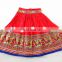 Traditional RED chaniya choli with embroidery work- gujarati Chaniya cholI-