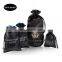 Factory price custom logo silk satin drawstring bag for hair