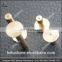 OEM golf brass vent tip plug taper tip weight brass weight with hole through