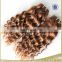 Wholesale price luxury popular style hot selling products crochet darling light brown hair weave extensions