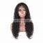 Cheapl lNDIAN human virgin remy 9A GRADE full lace wig in water wave style raw unprocssed hair