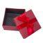 Recycle matt black paper gift box with lid