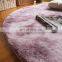 Household modern bedroom soft sheepskin shaggy round rug