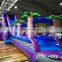 Outdoor Playground Inflatable Slide And Pool For Children Amusement Park