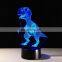 3D LED Night Light Acrylic Lamp illusion Lamp Dinosaur