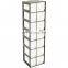 Liquid nitrogen tank and vertical type stainless steel freezer racks