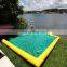 PVC Sea Floating Inflatable Swimming Pool Rectangular Inflatable Pool With Net