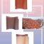 Colored Corrugated Clay Roof Curved Spanish Clay Roof Tile Price