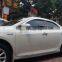 Chrome door visor side window deflector shade sun rain shield silver strips guard for Toyota camry
