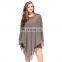 Wholesale cashmere nepal poncho Ladies Knitting Pattern Poncho