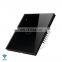 Universal WIFI touch smart wall switch Voice mobile APP remote control wall switch 1 open glass panel switch