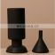 Nordic Denmark simple literary and artistic special geometric shape desktop decoration ceramic vase