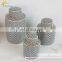 Good quality home decorative porcelain ceramic storage jar
