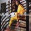 Custom Casual Sports 2-piece Striped Women's Sports Suit Wholesale Undershirt Home Jogging Suit