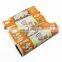 Custom printed full color roll film heat seal snacks food grade packing plastic roll film