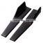 2PCS Universal Side Skirt Extension Rocker Left & Right Splitters Winglet Wings Canard Diffuser 45cm 86cm