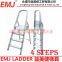 Aluminium 4 step ladder