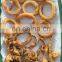 Good quality frozen seafood powdered squid snack for sale