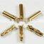 Wholesale High quality 4mm/5mm gold plated brass  banana plug