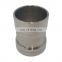 Zinc plated irrigation stainless carbon steel fuel oil adjustable metal connector pipe fitting