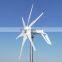 Honest 400w 600W 1000W Wind Mill 12v 24V Horizontal Shaft Wind Turbine 5 Blades Home Wind Turbine Generator