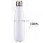 Double Wall Thermos Vacuum Flask Insulated Outdoor Sports Cola Shaped Stainless Steel Water Bottles