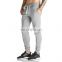 Wholesale Custom made skinny legs sweatpants combed cotton drawstring fleece jogger your logo track pants winter for men